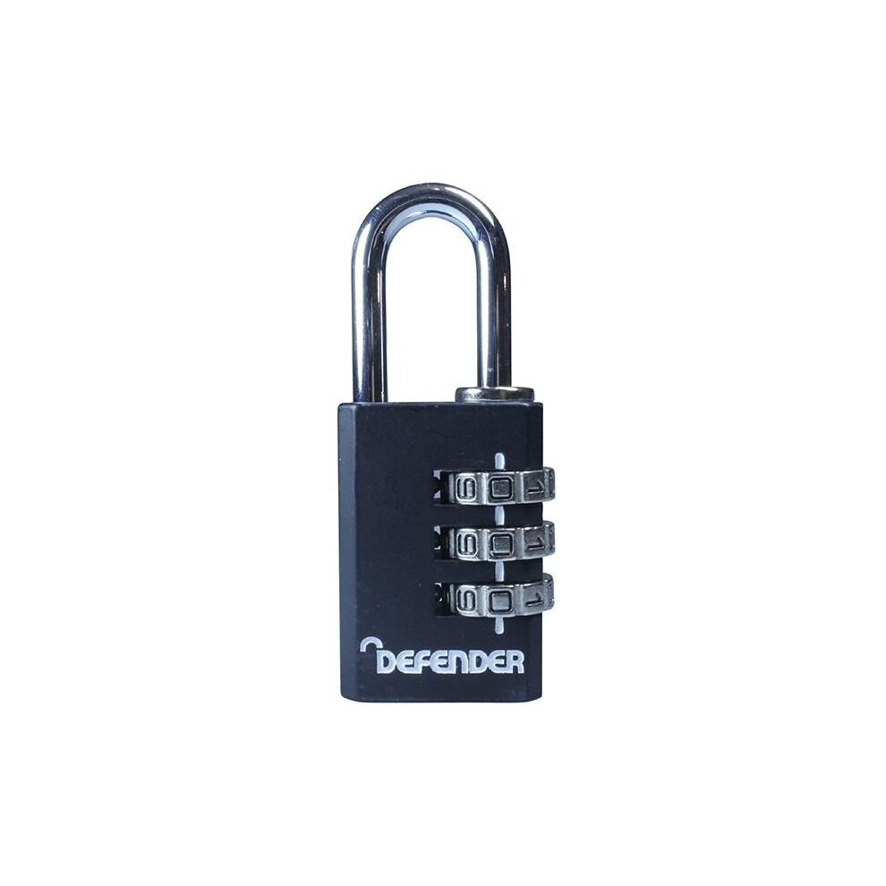 Defender Die-Cast Combination Padlock 5063750564036