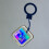 CPU Wafer Keychain Processor Memory Chip Glue Drip Decoration for  for  Silicon Wafer Research Teaching 6
