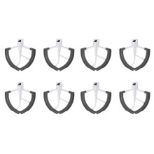 8X Flex Beater for Bowl-Lift Stand Mixer - 6 Quart Dough Mixing Paddle with Flexible Silicone Edges