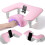 Arm Rest for Nails Tech,Manicure Nail Arm Rest with Rotating Phone Stand, U Shaped Height Adjustable 3