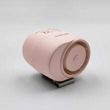 (pink) Clasp Fan, Desktop Fan, 3-Speed, Ultra-Miniature, Ultra-Lightweight, Ultra-Silent, Portable, Ergonomic Design, Can Be Hung on Neck