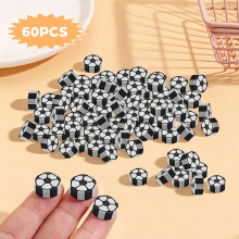 60pcs Mini Football Erasers, Sports-Themed Mini Erasers, Uniquely Shaped Erasers, Perfect As Classroom Gifts, Rewards, Or Party