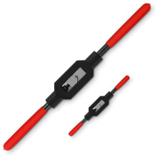 Adjustable Tap Wrench Handle Tap Handle Tool Ratcheting Tap Handle for Tap Reamer Tapping Tool(1/4In-3/4In,1/16In-1/4In)