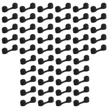 100pcs Nose Plug Filter Disposable Nose Dust Filters Sponge Nostril Filters for Sprays Tanning Welding Dust Construction