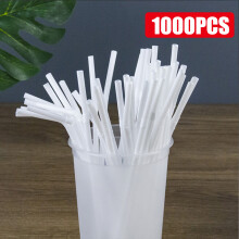 (White, 1000) 50-1000 stücke Multi-farbe Trinkhalme Milch Tee Bar Party Hochzeit Küche Home Zubehör Getränke Strohhalme