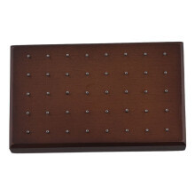 Wood Holder for Ear Studs Piercings Body Jewelry Display Stand Stylish Accessories Organizers Practical Lip Rings Rack
