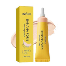 (Cream color) BANANA PDRN Conceal - Hydrating Under Eye Cream & Dark Circle Coverage Korean Skincare