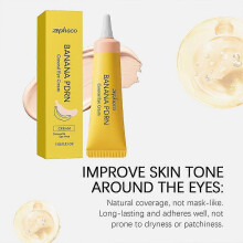 (Caramel color) BANANA PDRN Conceal - Hydrating Under Eye Cream & Dark Circle Coverage Korean Skincare