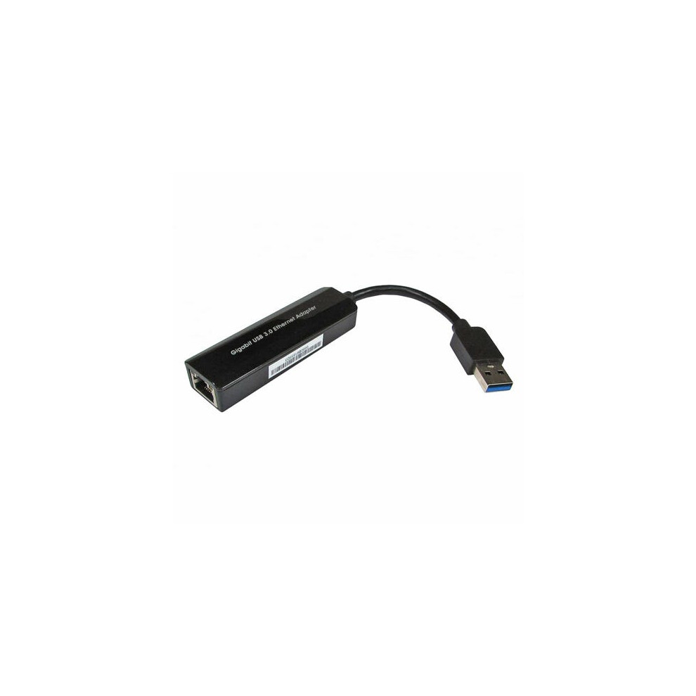 Cablenet 20Cm Usb 3.0 Type A Male - Gigabit Ethernet Rj45 Tailed Adaptor 5056750305617