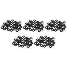 150 Pcs 2.5mm x 6.5mm x 2mm Rubber O Rings for Wacky Worm Fishing