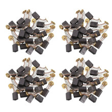 For  CB408 Carbon Brushes Motor 14mm X 9mm X 6mm 80Pcs