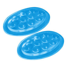 (Royal Blue) (Royal Blue) Gel Heel Patch for Pain Relief - Shock Absorbing