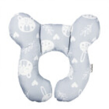 (Style T)Car Seat Neck Support Pillow With Soft Pp Cotton For Rest Stability Head
