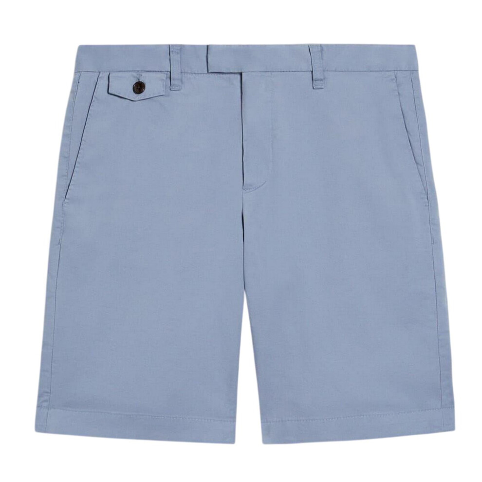 Ted Baker (28R, Mid ) Mens Chino Shorts Blue