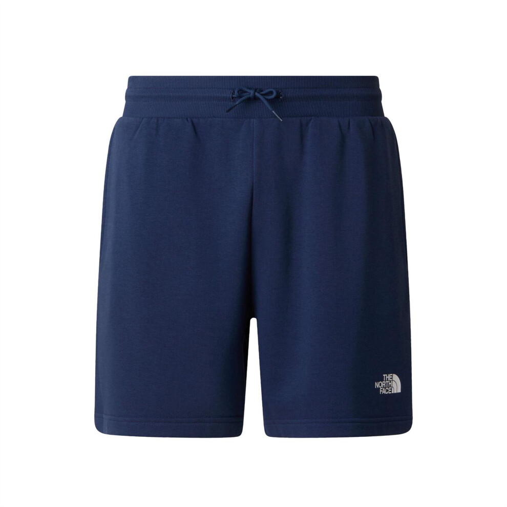 The North Face (Xxl, Navy) Mens Simple Dome Fleece Shorts Blue,Multicoloured