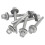 Forgefix Forgefix Techfast Self-drill, Heavy Section, Hex 3