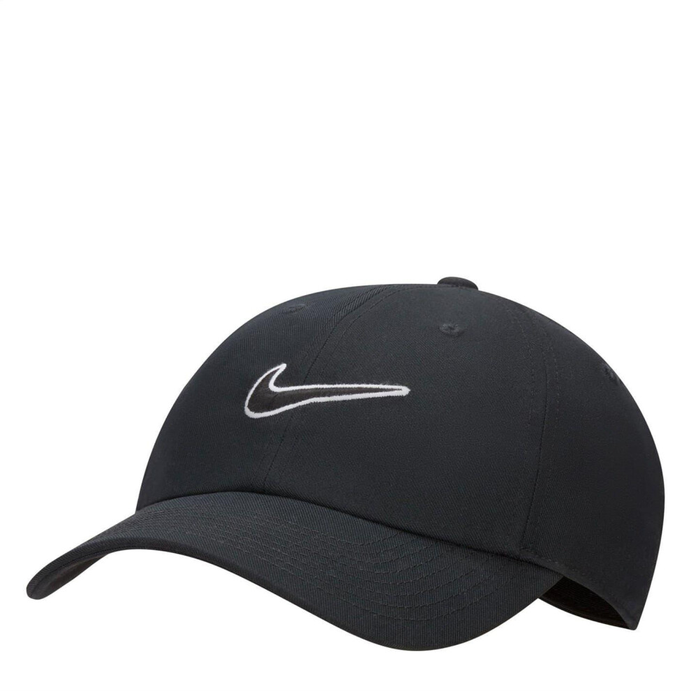Nike (M, ) Club Swoosh Unstructured Baseball Cap Black