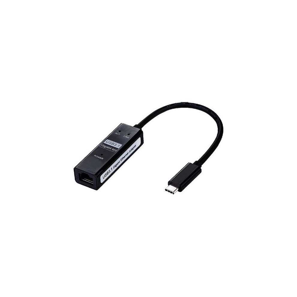 Cablenet 20Cm Usb 3.1C Male - Ethernet Rj45 Female Tailed 5056750301640