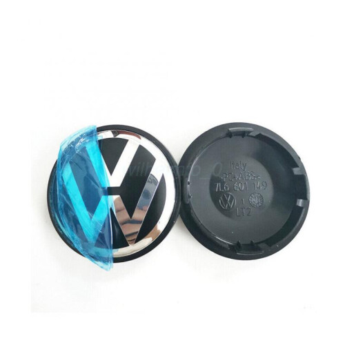 4pcs 76mm VW Wheel Center Caps for Old Touareg