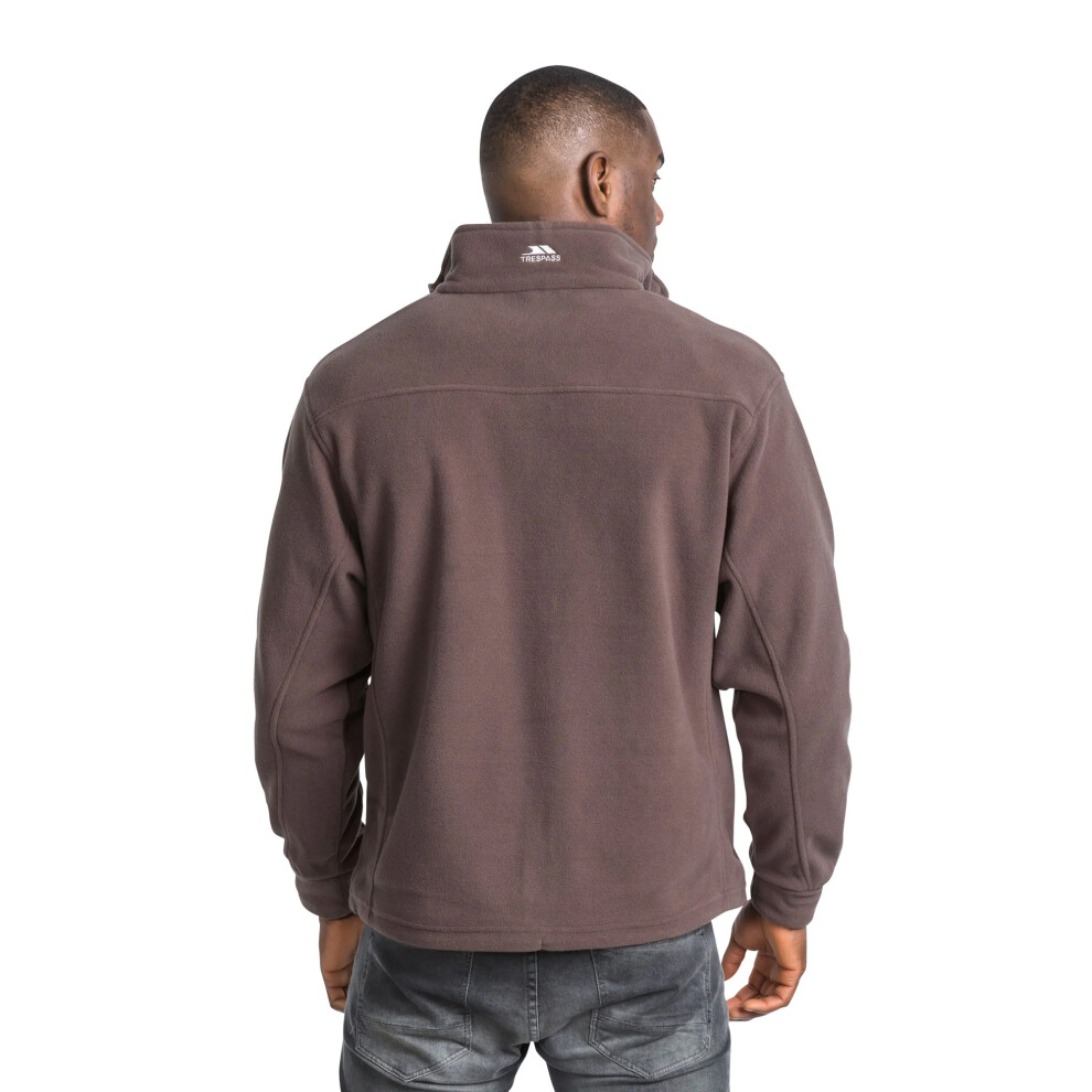 Trespass (Xxs, Khaki) Mens Bernal Full Zip Fleece Jacket Multicoloured