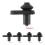 5 pieces black door lamp light  mounting for car 1