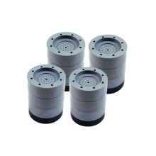 4 PièCes Machine à Laver Hauteur Coussinets Anti Coussinets Silencieux Skid Raiser Tapis Machine à Laver SèChe-Support Support 8.5CM