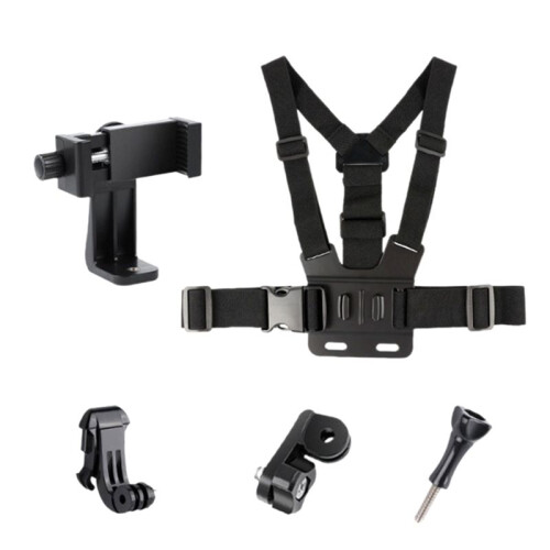 For  Osmo Phone All-in-One 5pcs Action Camera Kit  Strap Chest Straps Mount Adjustable