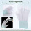Anti Static Anti Skid ESD Electronic Labor Working Glove PC Computer Repair Size: M 3