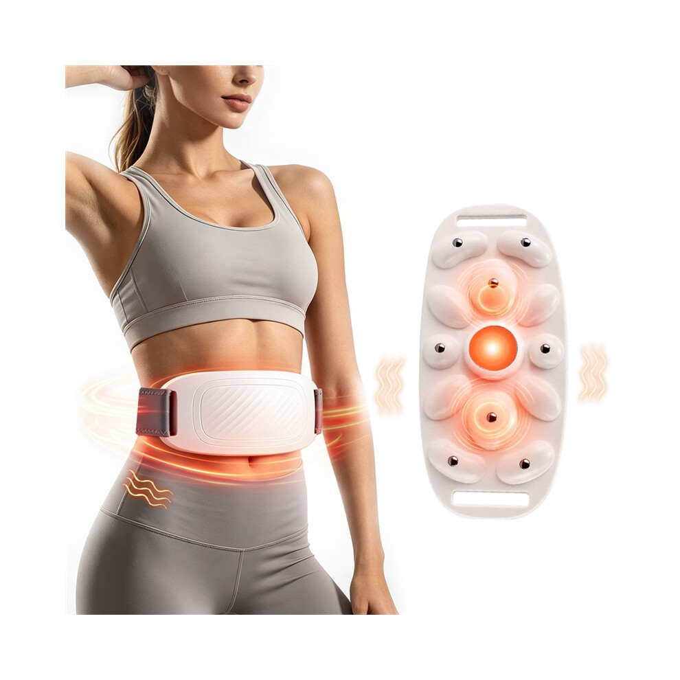 Stoyotu Electric Abdominal Massager For Hot Compress And Acupressure Kneading The Back Abdomen Legs Warming The Uterus Belt And Abdomen