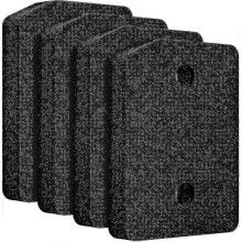 Lint filter set compatible with Miele T1 dryer 4 pieces 157x30mm replacement filter kit