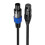 XLR Female Extension Cable with Speakon Connector compatible with Studio Use 5