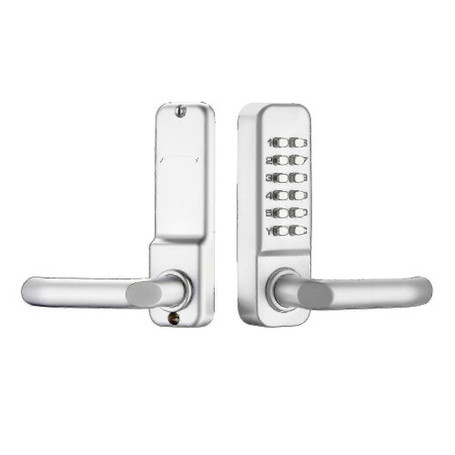 Code Access Lock for Wooden Doors, Waterproof Mechanical Keyless Security