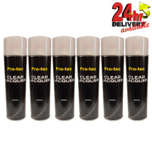 Pro-Tec Quality Clear Gloss Lacquer Large 500ml Aerosol Professional Use Trade
