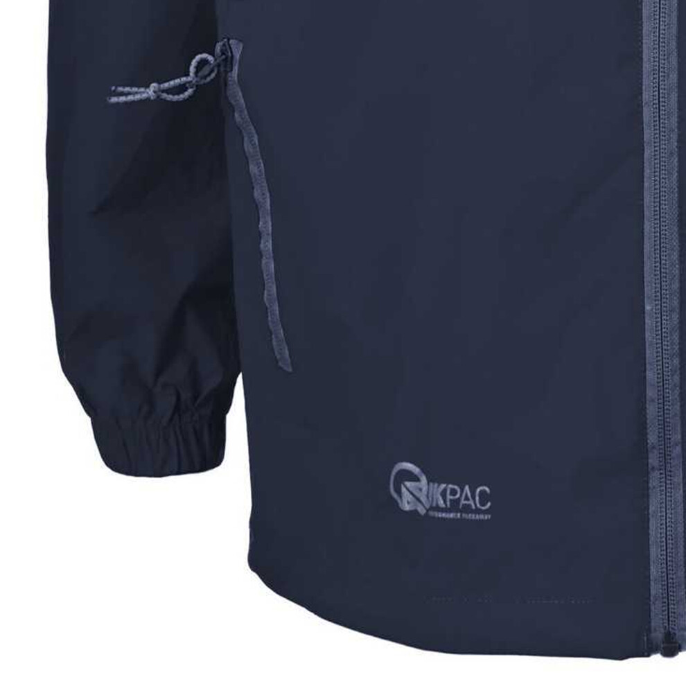 Trespass (Xl, Navy) Unisex Adult Qikpac Waterproof Jacket Blue,Multicoloured