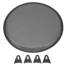 12 Inch Speaker Grill Iron Subwoofer Speaker Circle Cover Audio Mesh Protector Guard compatible with Car RV