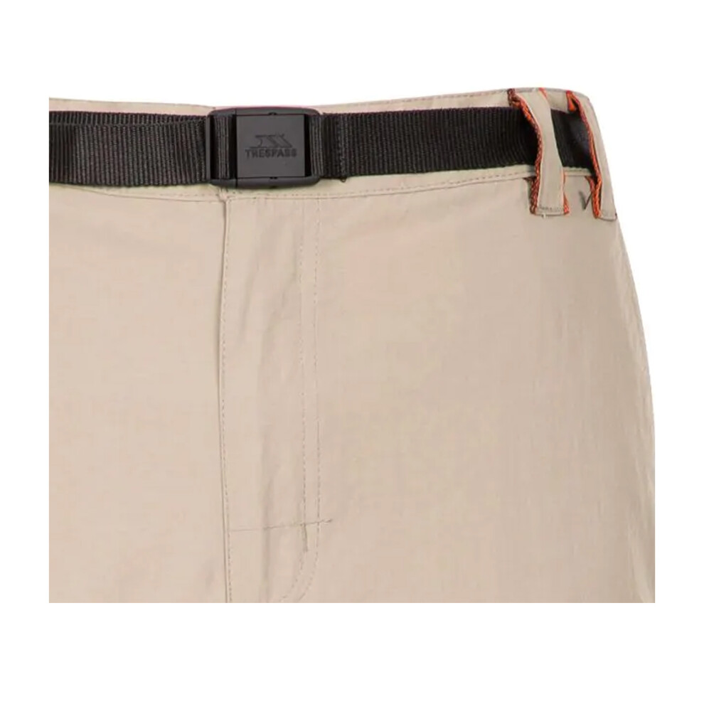Trespass (S, Bamboo) Mens Rynne B Mosquito Repellent Cargo Trousers Multicoloured