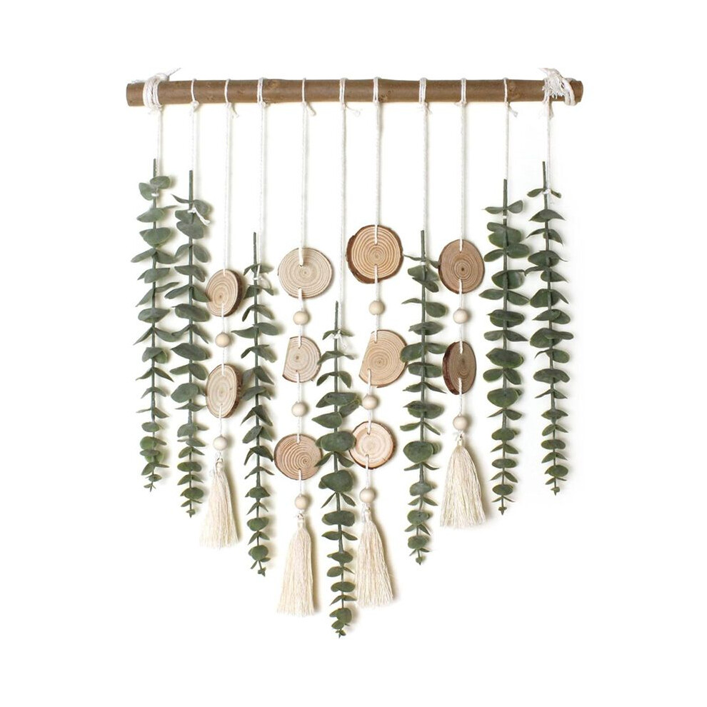 Torribaly Wall Decor Artificial Eucalyptus Farmhouse Wall Hanging Greenery Vines Leaves For Wedding Bedroom Kitchen Curtain