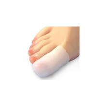 10 Pack Big Toe Caps, Gel Toes Covers Sleeves Tubular Bandage for Cracked Big Toe, Prevent Blister, Callus & Corn, Relief from Missing or Ingrown