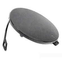 Left Side Front Bumper Tow Hook Cover Tow Eye Cap Unpainted 51117378591 for F15 X5 2013 2014