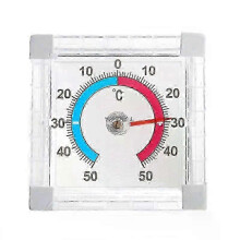 2025 Temperatuurthermometer voor raam, binnen, buiten, muur, tuin, huis, schaalverdeling, meting
