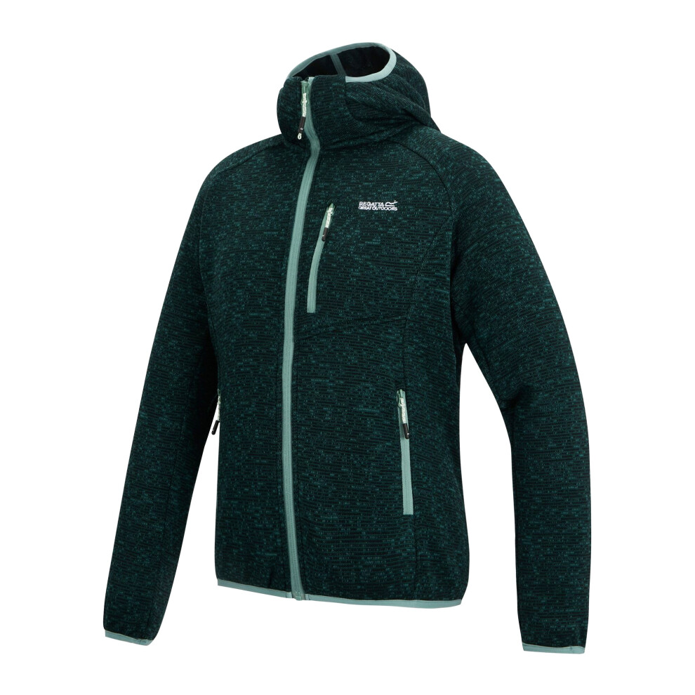 Regatta (20 Uk, Mediterranea) Womens/Ladies Newhill Hooded Fleece Jacket Multicoloured