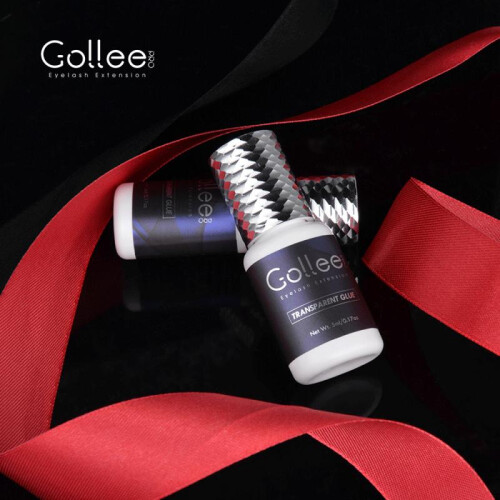 (5ml) Eyelash Glue for Professionals, Clear Adhesive for Eyelash Extensions, Fast Drying 1 Second, Long-Lasting