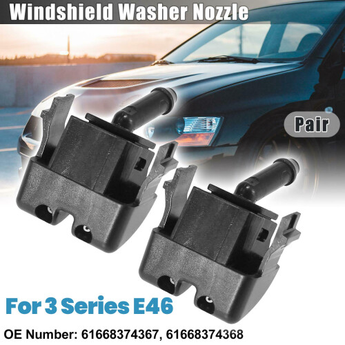 Front Right Windshield Washer Sprayer Nozzle Jet 61668374368 for - 3 Series E46 1