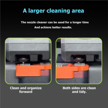 For P2S Silicone Brush Nozzle Cleaner Silicone Cleaning Brush Print Wiper Nozzles for P2S B