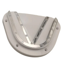 Mount- Cabinet Can Opener for Weak Hands, Seniors with Arthritis, Stainless Steel One-Handed Tool White