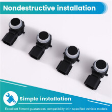4PCS 253A4-4101R Car PDC Parking Distance Control Sensor for 253A44101R 253A4 4101R