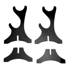 Two Tiers Wand Display Stand,Wizard Wand Display Stand,Wooden Magic Wands Holder 2 Tiered Stand Rack for Collection