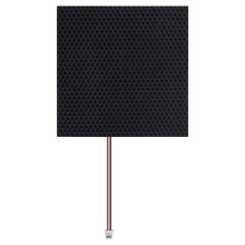 Painel Solar Monocristalino PET de 7,3 V e 0,8 W, 70 mm X 70 mm, À Prova D'Água, com Fios para Iluminação Solar DIY