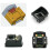 GROW Black Bracket for R311 TCS1 Fingerprint Access Control Module 10pcs 2