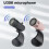 Microfono A Condensatore da Gioco U30, Microfono Audio per Strumenti Musicali, Microfono per PS4, per PS5, Microfono per ESport, Nero 9
